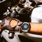 Montre-bracelet mécanique pour homme