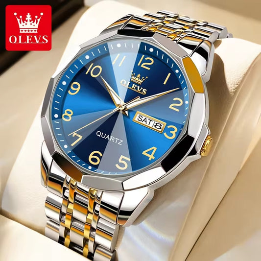 Montre étanche lumineux pour hommes