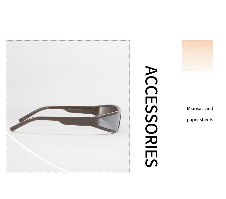 Lunettes de soleil futuristes pour hommes