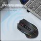 Souris sans fil ergonomique et précise