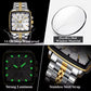 Montre carrée de luxe pour hommes