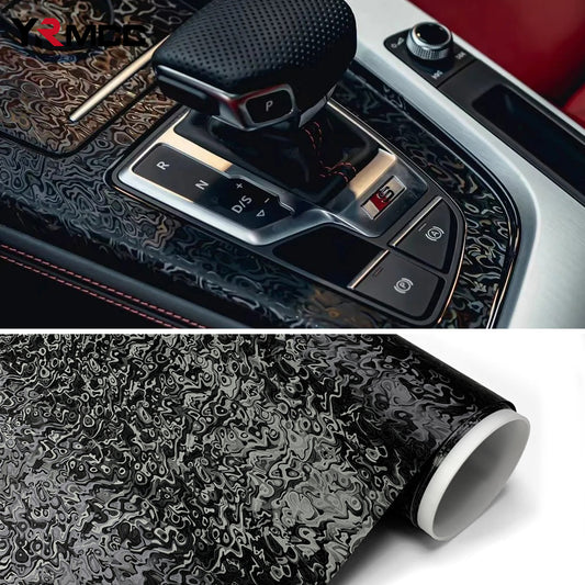 Autocollants Carbone pour Voiture Premium (52cm x 157cm)