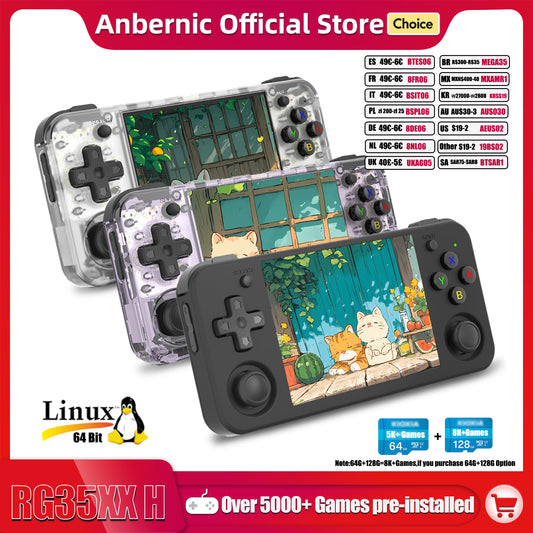 Console portable pour jeux vidéo plus de 5000 jeux