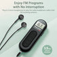 Mini Radio FM de Poche avec Écran LCD