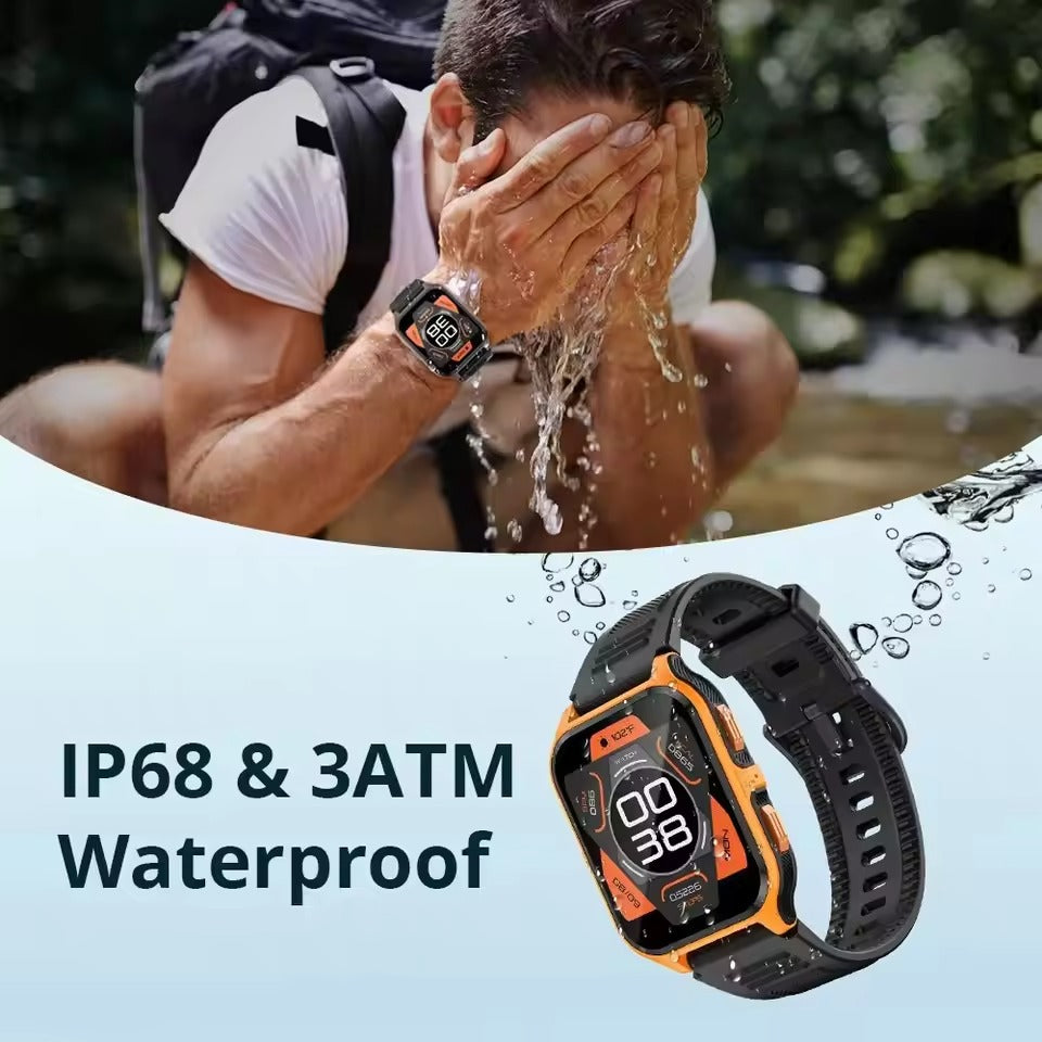 Montre intelligente étanche pour homme
