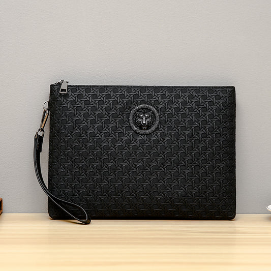 Sac à main pour hommes d'affaires en cuir PU