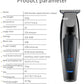Tondeuse à cheveux Affichage LED Rechargeable