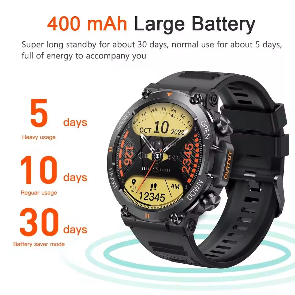 Montre intelligente HD pour homme