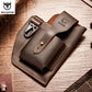 Pochette de téléphone en cuir pour hommes