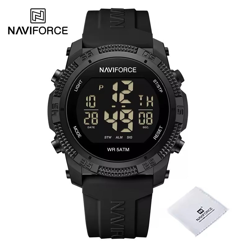 Montre chronographe numérique pour homme