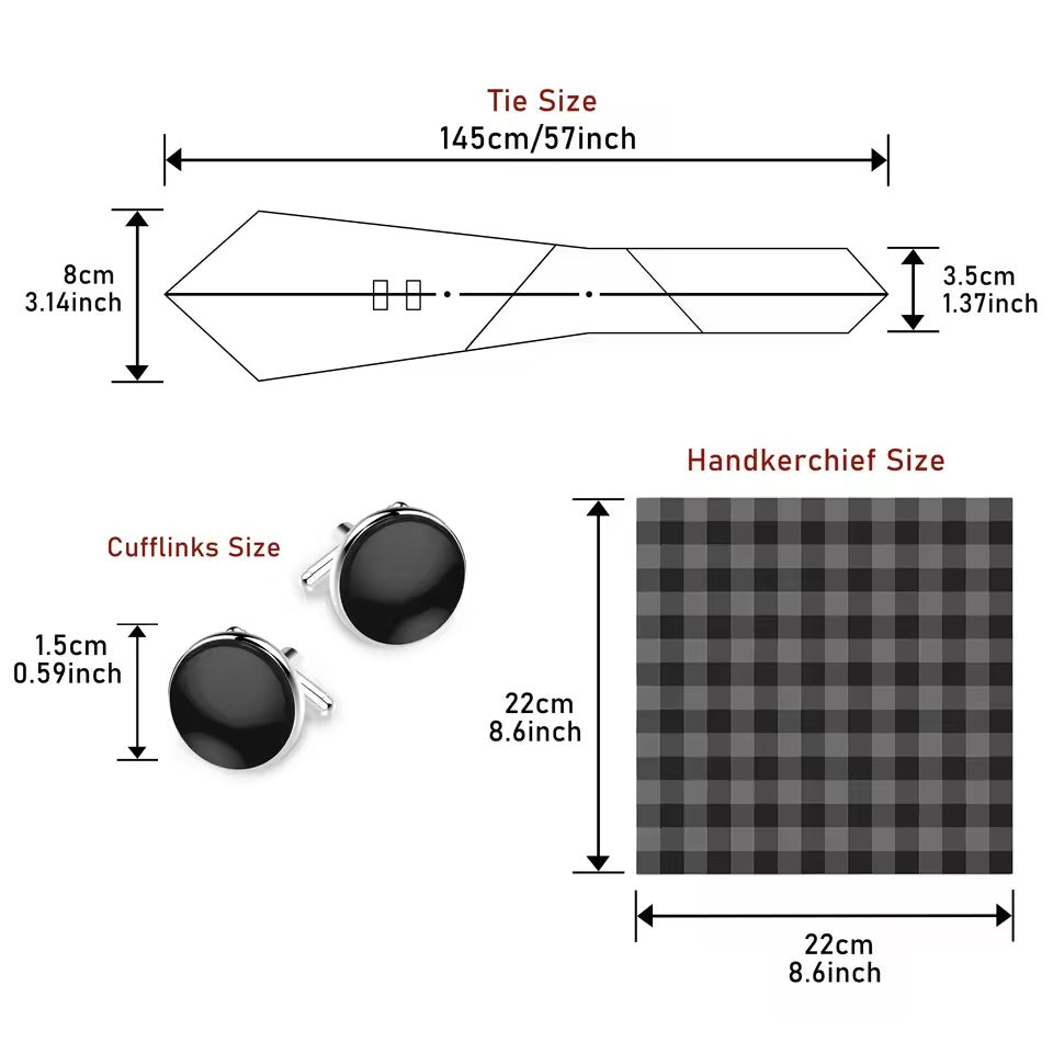Ensemble de carrés de poche de mode