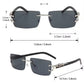 Lunettes de soleil classiques à la mode
