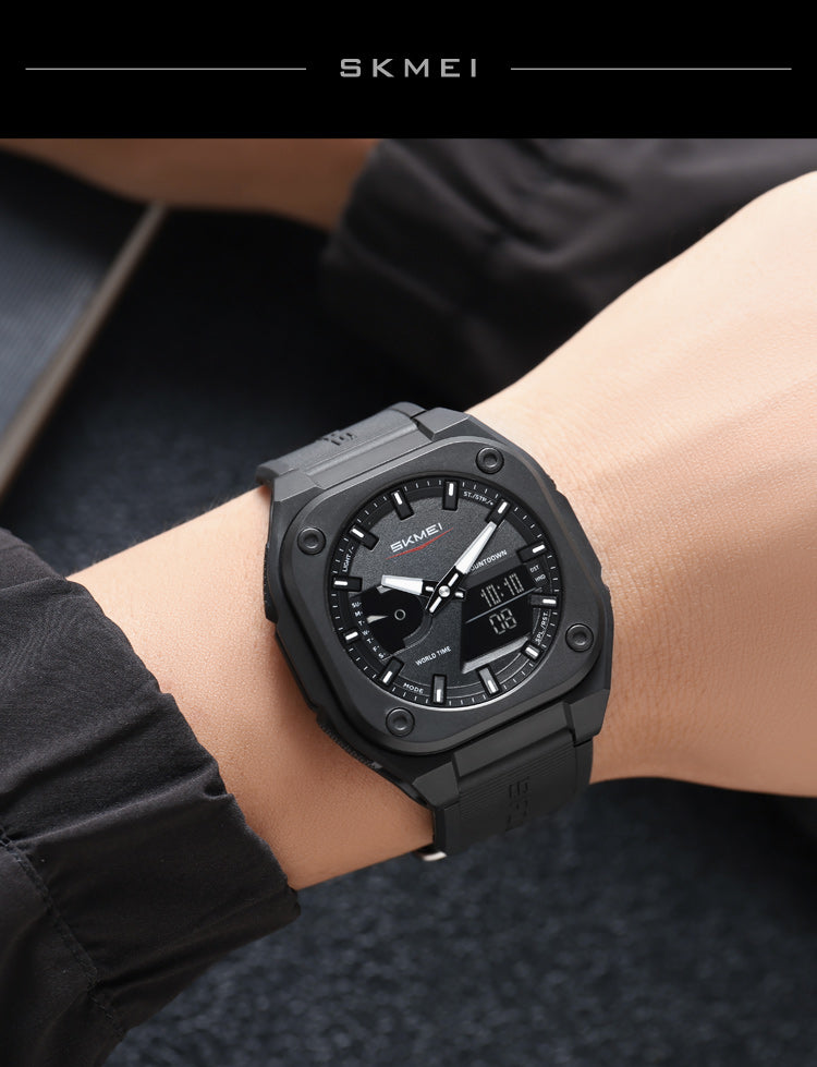Montre numérique étanche pour hommes