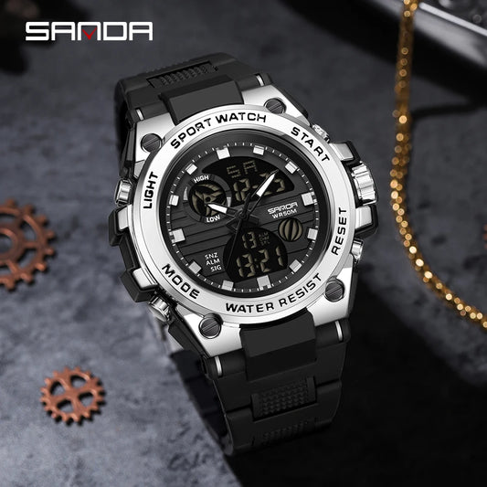 Montre Sport Antichoc pour Homme