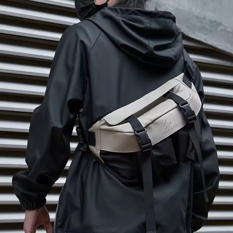 Sac à Bandoulière Solide pour Homme