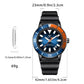 Montre à Quartz horloge pour hommes