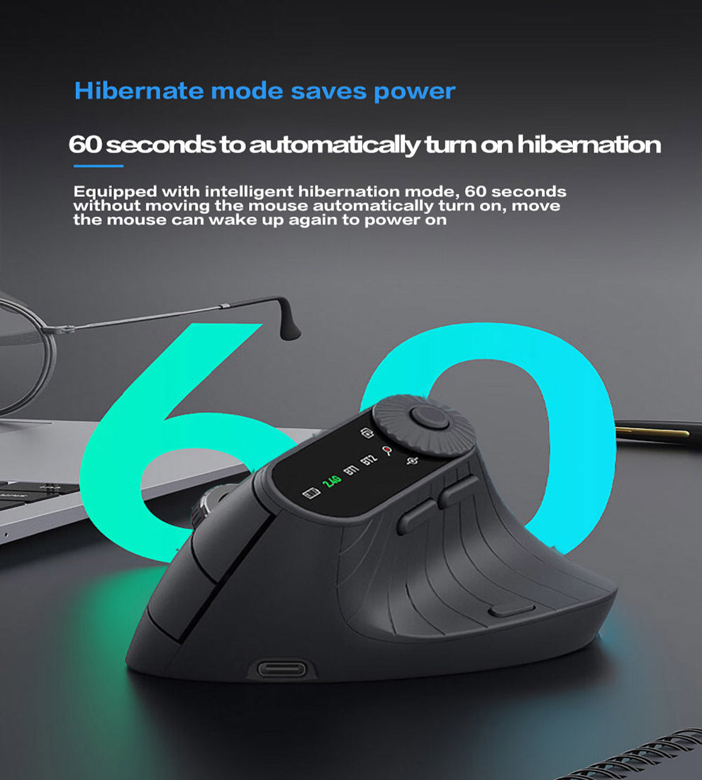 Souris Ergonomique Verticale Multi-Appareils