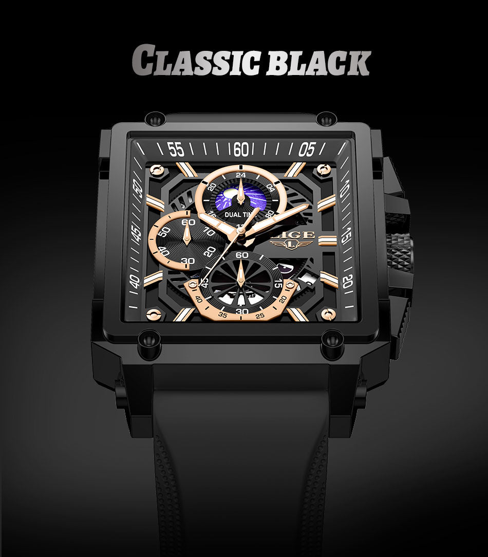 Montre luxueux de style classique pour homme