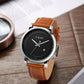 Montre à Quartz pour hommes d'affaires