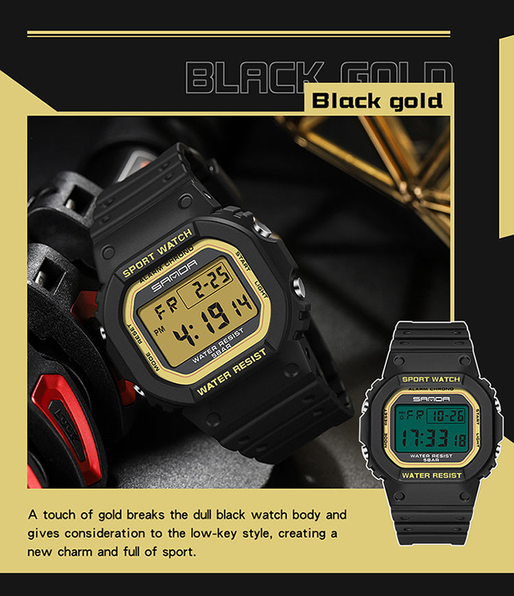 Montre Numérique étanche pour homme