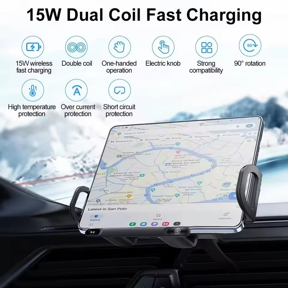 Support Auto Téléphone Charge Rapide