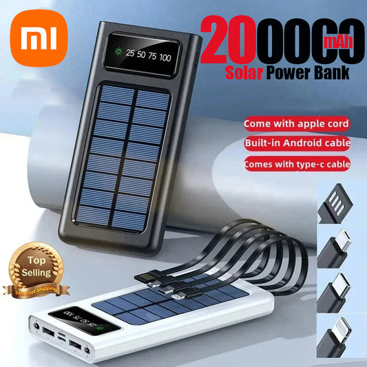 Power Bank solaire pour tous les téléphones