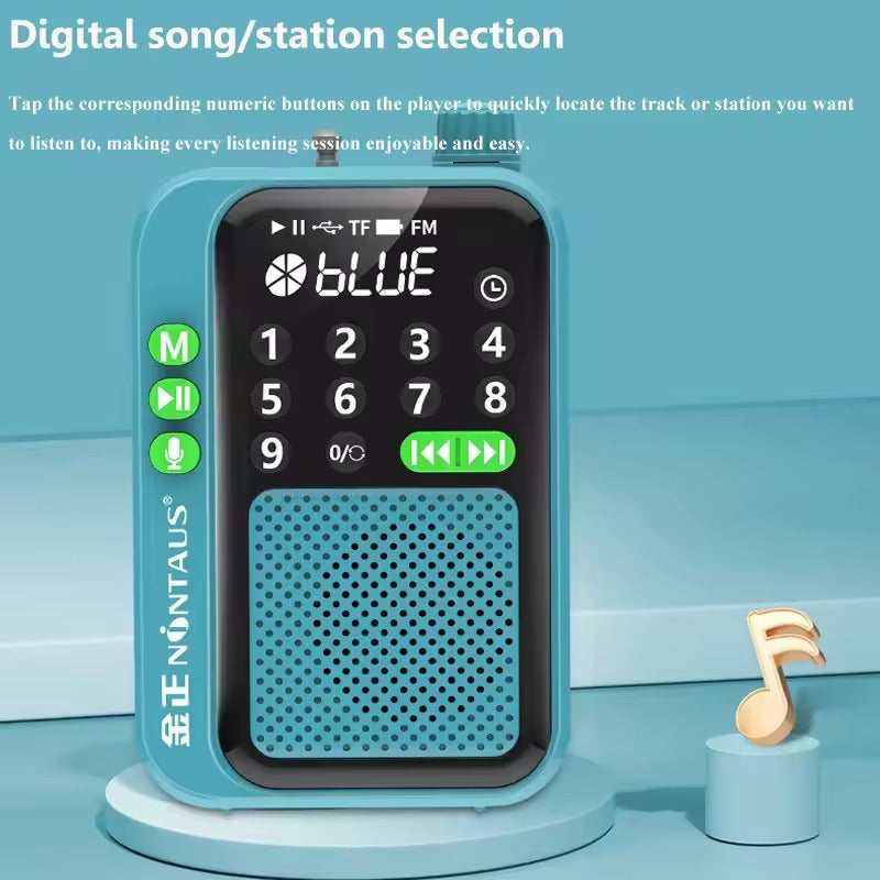 Mini Radio FM de poche avec affichage LED