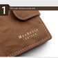 Portefeuille en cuir PU pour homme