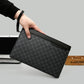 Pochette masculin pour hommes d'affaires en cuir PU