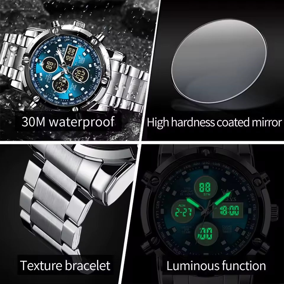 Montre Multifonctionnelle pour homme