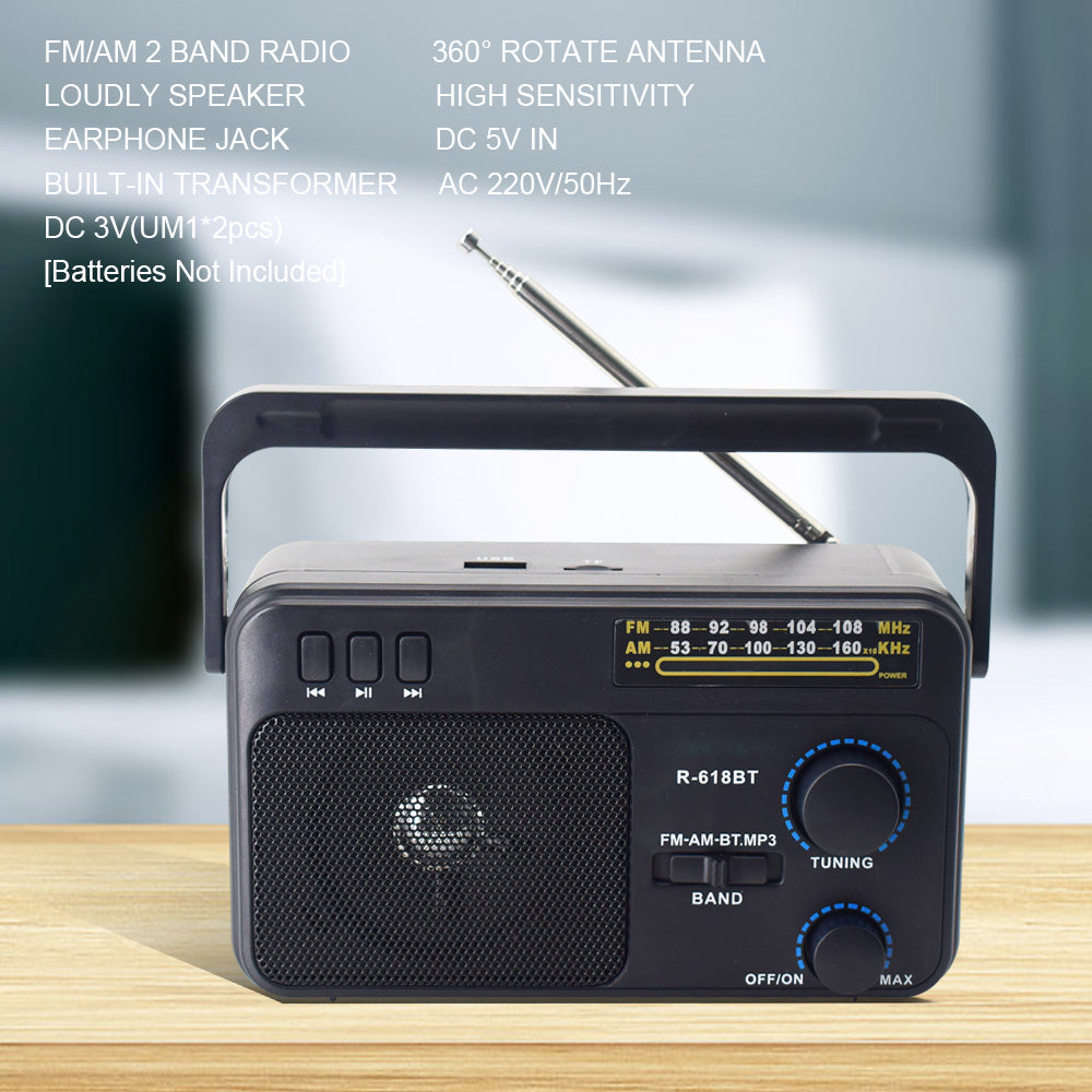 Radio AM FM Grand Bouton