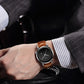 Montre à Quartz pour hommes d'affaires