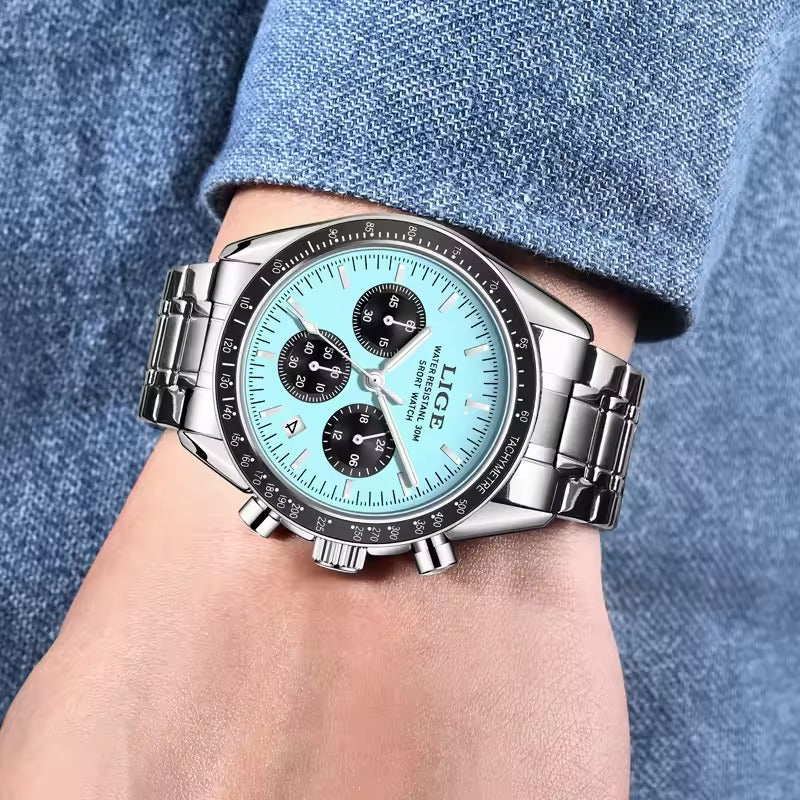 Montre de luxe chronographe pour hommes