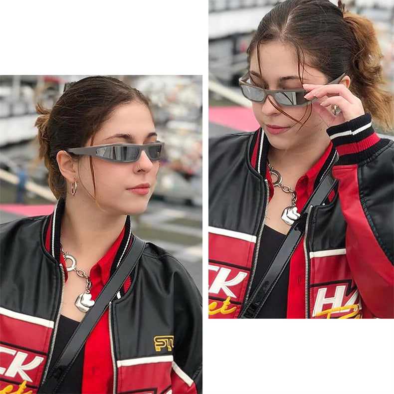 Lunettes de soleil futuristes pour hommes