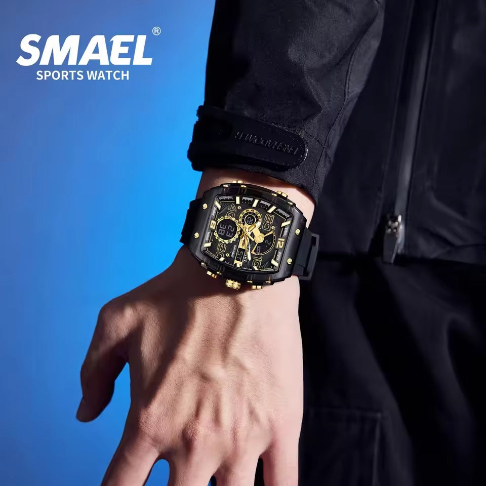 Montre Électronique Multifonctionnelle pour Homme