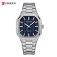 Montre cadran carrées pour hommes