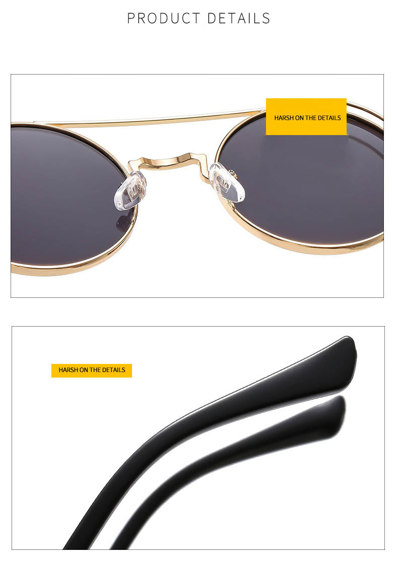 Lunettes de soleil rétro pour hommes