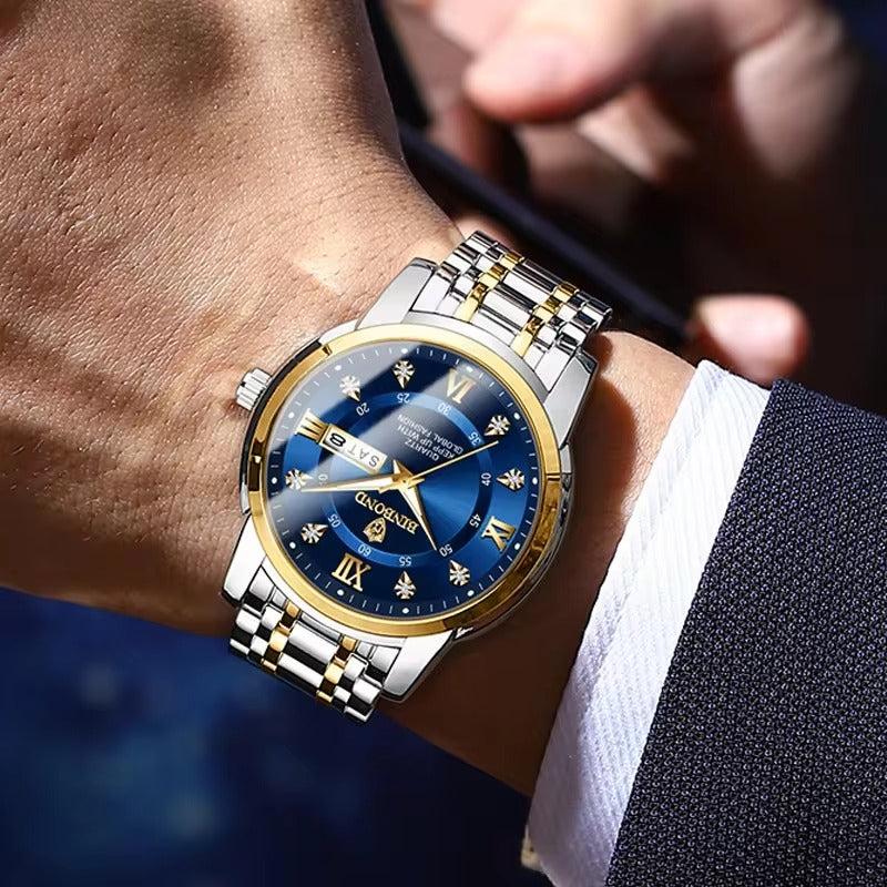Montre lumineuse de luxe pour Homme