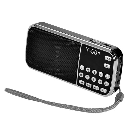 Mini Radio FM Numérique Haut-Parleur MP3