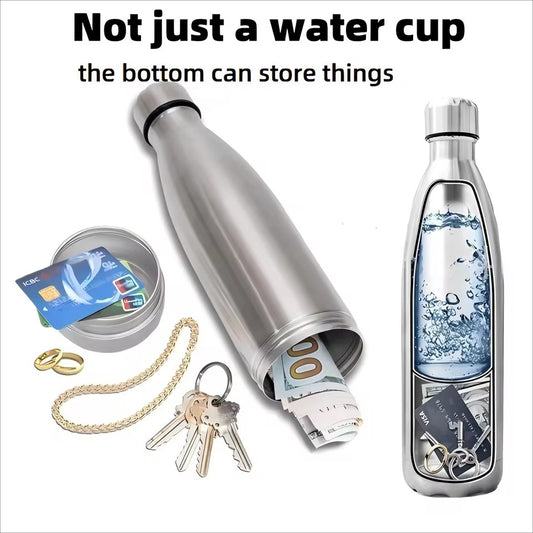 Coffre-Fort Secret en Bouteille d'Eau