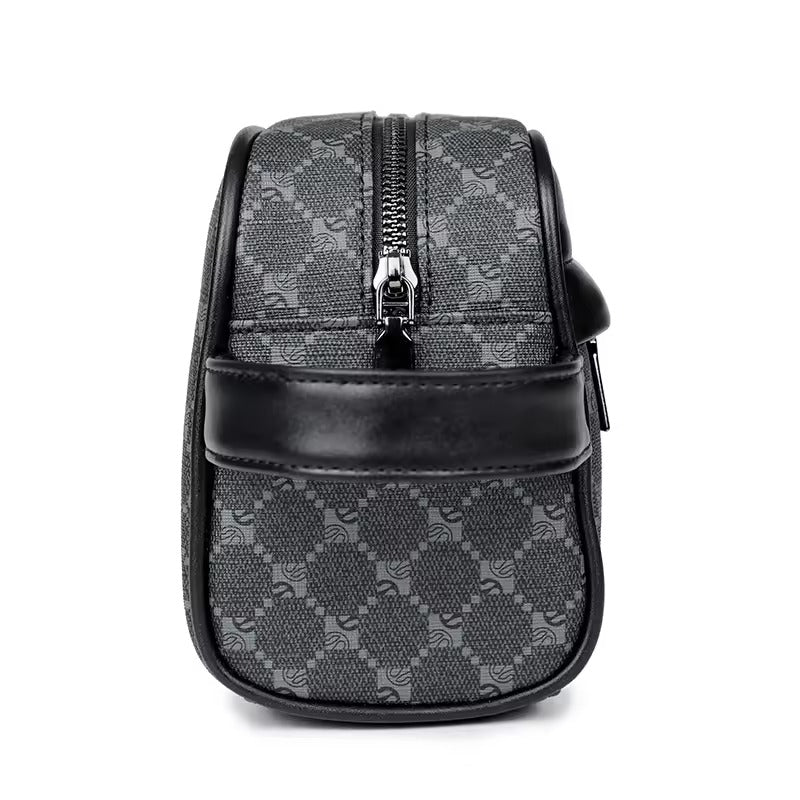Sac à main de luxe en cuir PU pour hommes