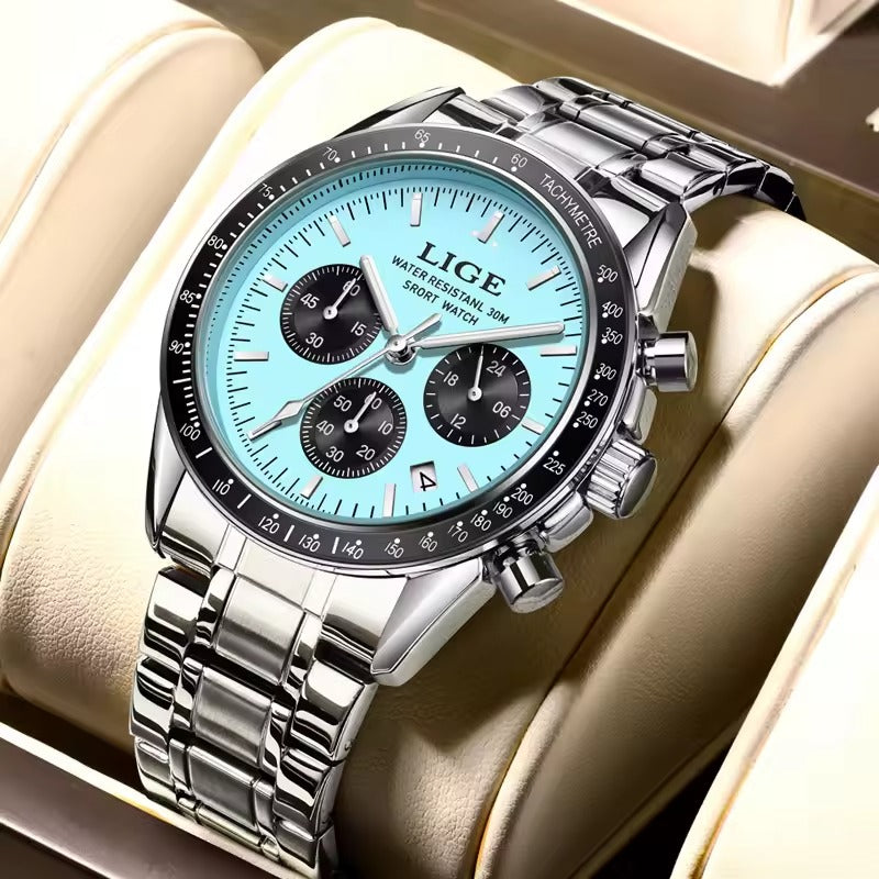 Montre de luxe chronographe pour hommes