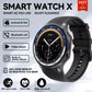 Montre intelligente avec écran rond pour Homme
