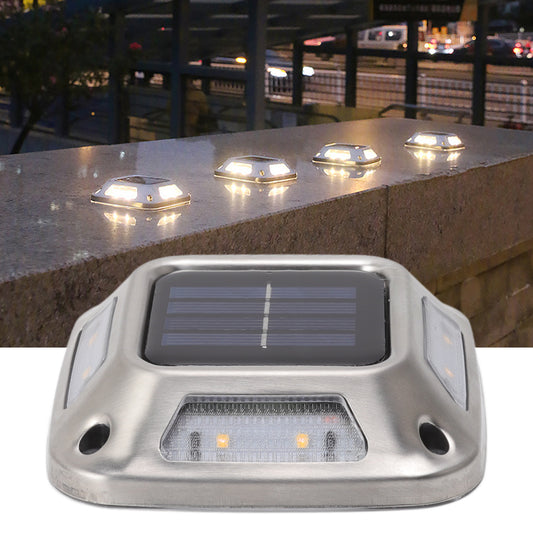 Spot lumineux solaire encastrable dans le sol, imperméable