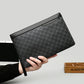 Pochette masculin pour hommes d'affaires en cuir PU