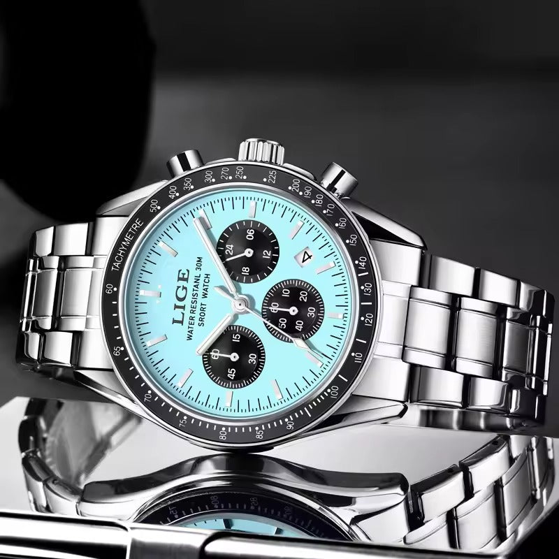 Montre de luxe chronographe pour hommes
