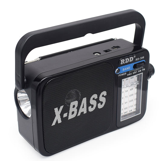 Radio FM portable multibande avec lampe de poche