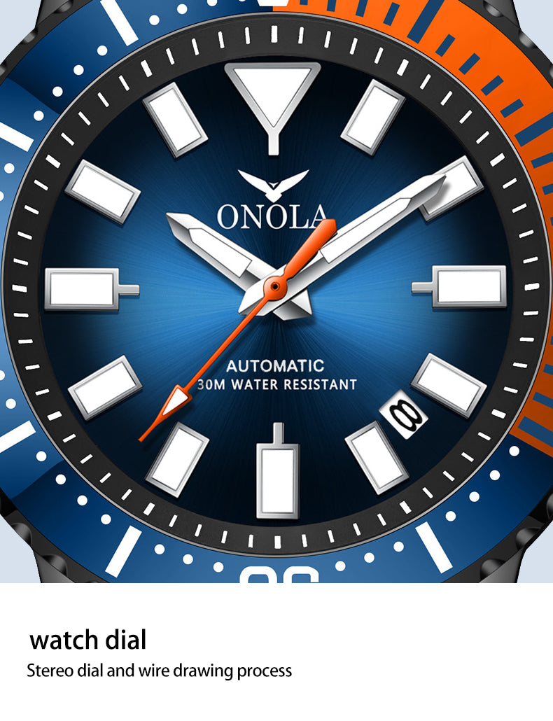 Montre à Quartz horloge pour hommes
