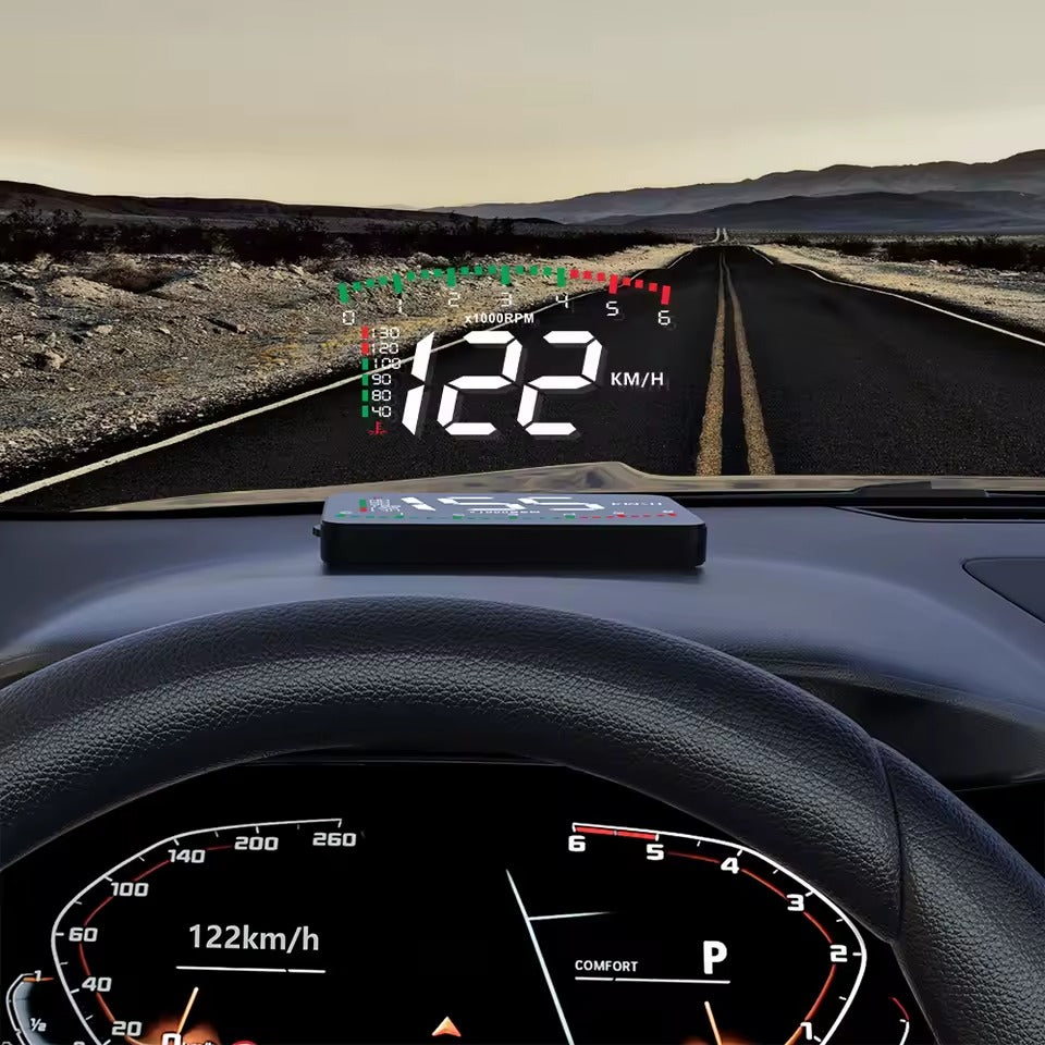 OBD2 affichage tête haute indicateur de vitesse