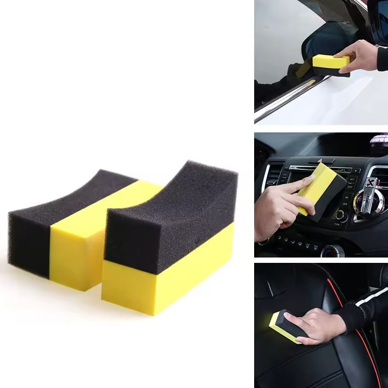 3 Brosses Éponge de nettoyage pour voiture